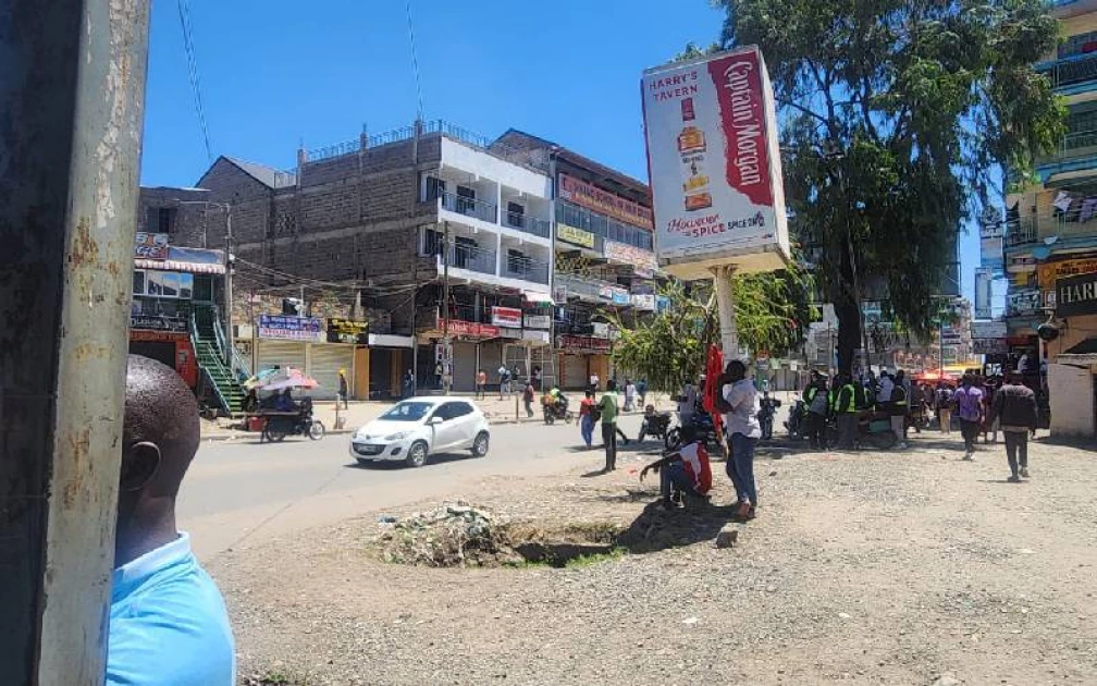 Normalcy slowly returning after thugs on motorbikes cause chaos in Bee Center, Umoja