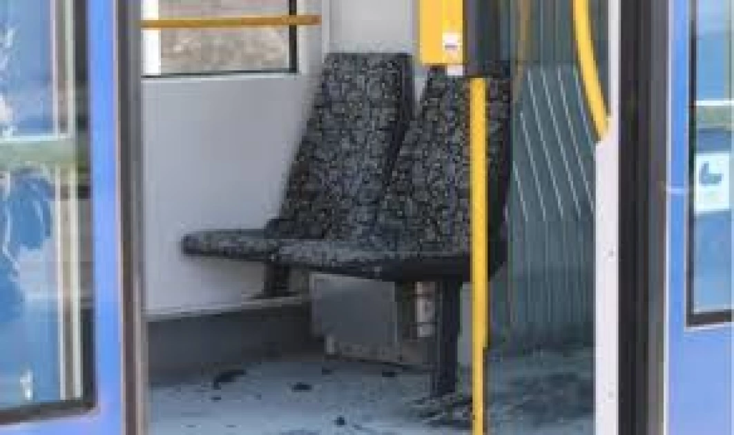 German police hunt man who set wife on fire in tram