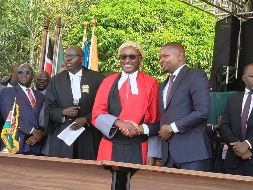 Isaac Mutuma sworn in as Meru governor 