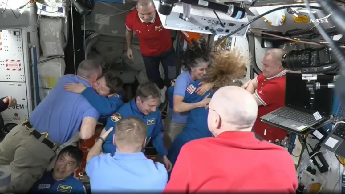 Astronauts finally head home after unexpected nine-month ISS stay Astronauts finally head home after unexpected nine-month ISS stay