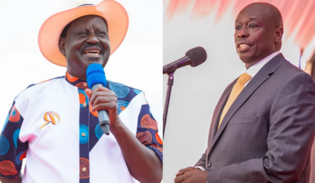 'Walioweka mitego State House imewanasa,' Raila mocks Gachagua over gov't criticism