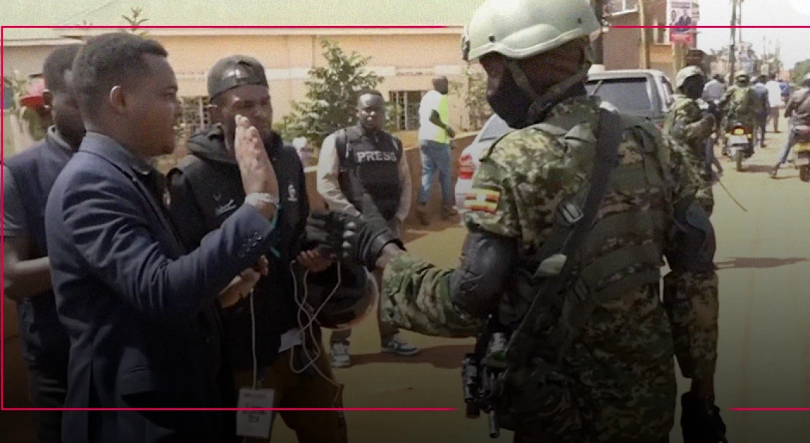 Ugandan army severely beats 18 journalists covering by-election