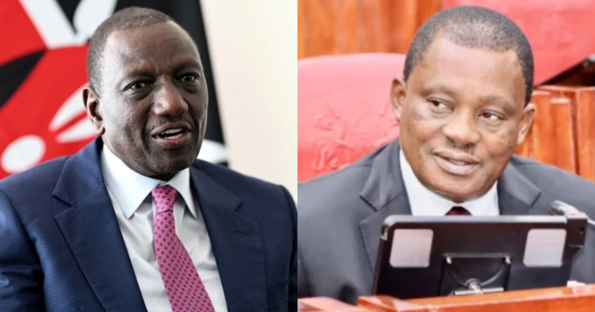 President Ruto criticizes CS Muturi, calls him 'incompetent'