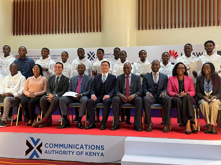 15 Kenyan university students recognized for excellence after cybersecurity bootcamp