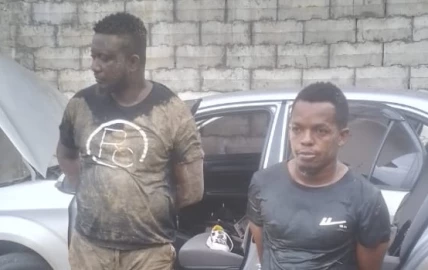 Mombasa: Two arrested as police recover vehicle stolen from Buruburu Police Station