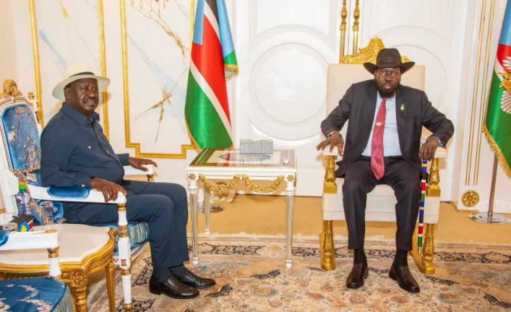  South Sudan denies sending Raila to Museveni in order to meet VP Machar