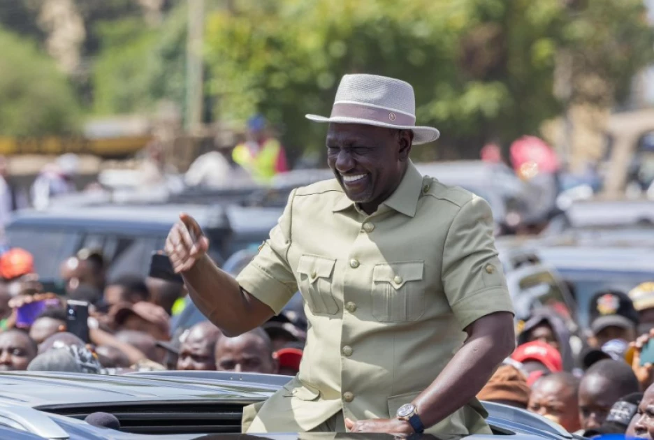 Warm reception for Ruto as he returns to a restive mountain