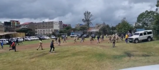 Chaos erupt as goons disrupt church service ahead of Gachagua's visit