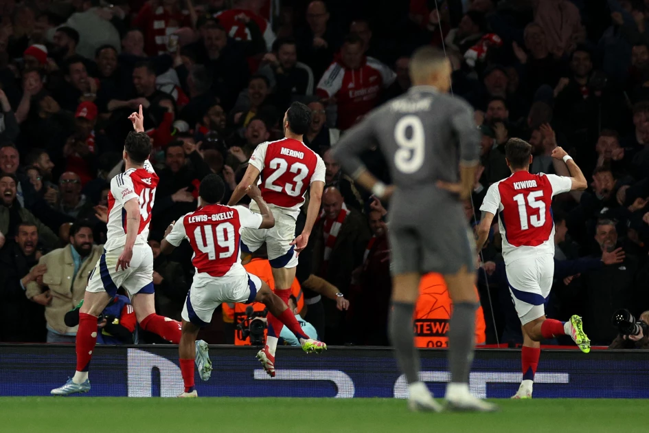 Arsenal stun Real Madrid as Rice delivers free-kick masterclass Arsenal stun Real Madrid as Rice delivers free-kick masterclass