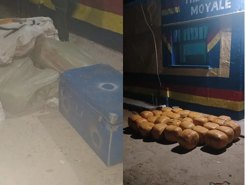 Police seize 137 kilograms of bhang in Moyale