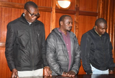 Three suspects charged with forgery, possession of Gov't documents