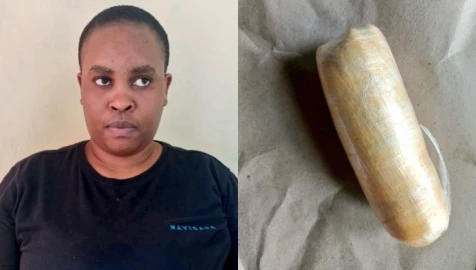 Suspected drug trafficker arrested with cocaine hidden in her private parts