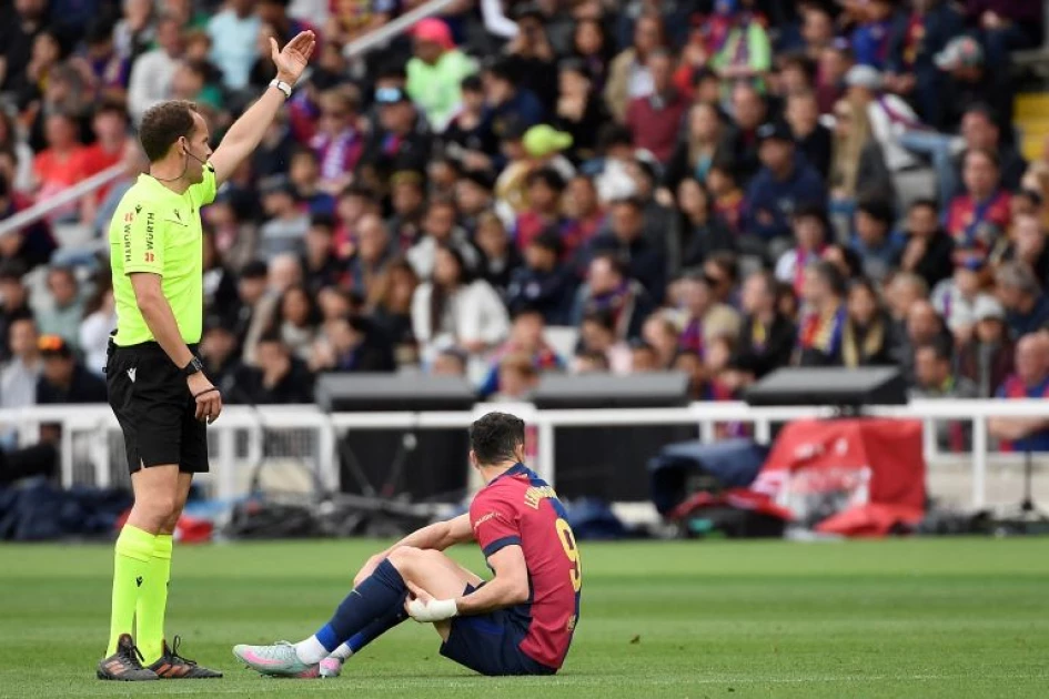 Lewandowski injury confirmed in blow to Barca quadruple bid Lewandowski injury confirmed in blow to Barca quadruple bid