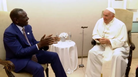 President Ruto, other Kenyan leaders mourn Pope Francis