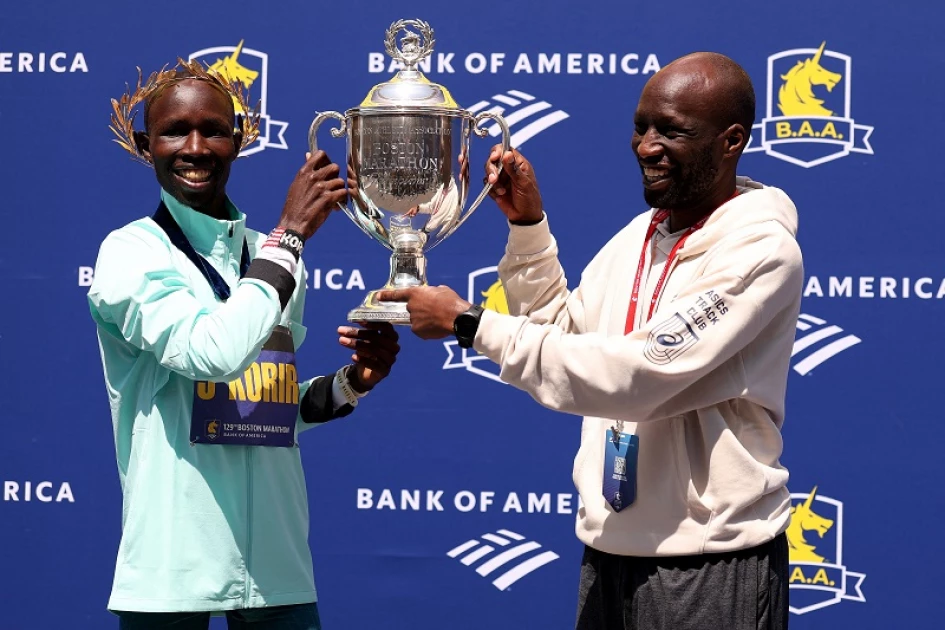 Boston Marathon champ Korir built for success, says Wesley Boston Marathon champ Korir built for success, says Wesley