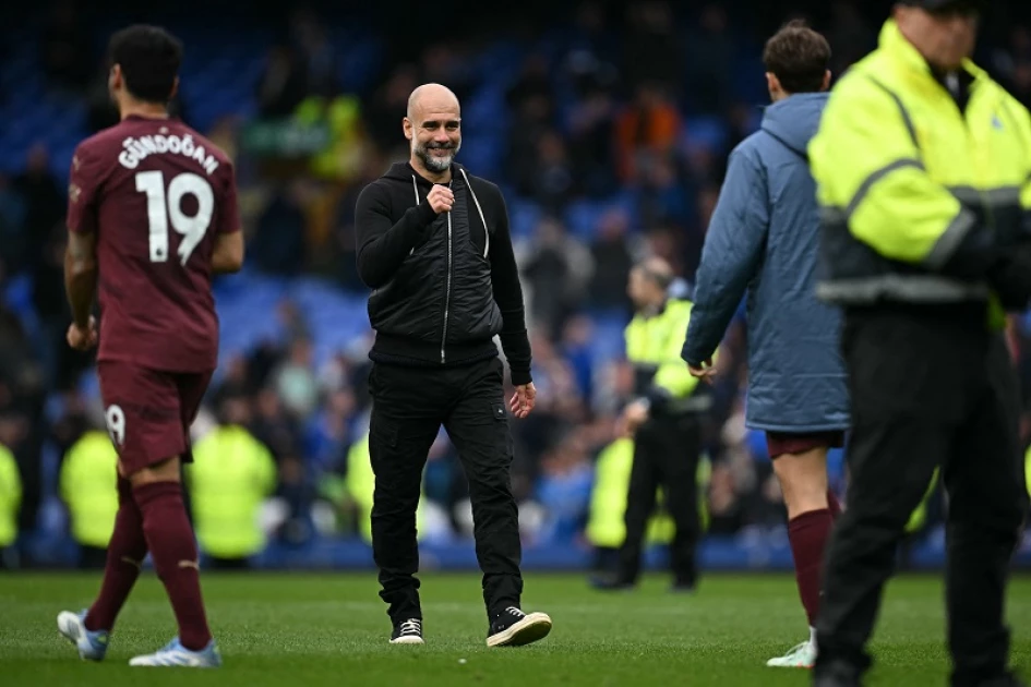 Guardiola joy as Man City go third after dramatic win over Villa Guardiola joy as Man City go third after dramatic win over Villa