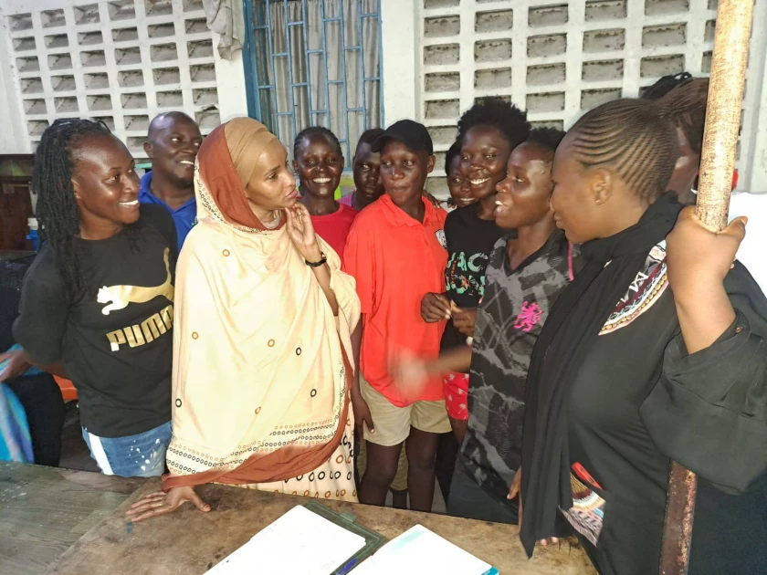 Citizen TV’s Lulu Hassan comes to the rescue of financially struggling Mombasa Olympic Citizen TV’s Lulu Hassan comes to the rescue of financially struggling Mombasa Olympic