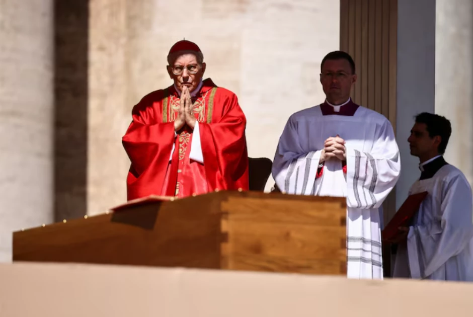 Cardinal's funeral sermon stresses pope's call for Trump to 'build bridges, not walls'