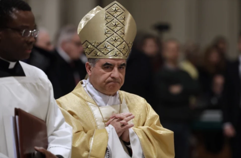 Disgraced Cardinal Becciu formally withdraws from participation in conclave to elect pope