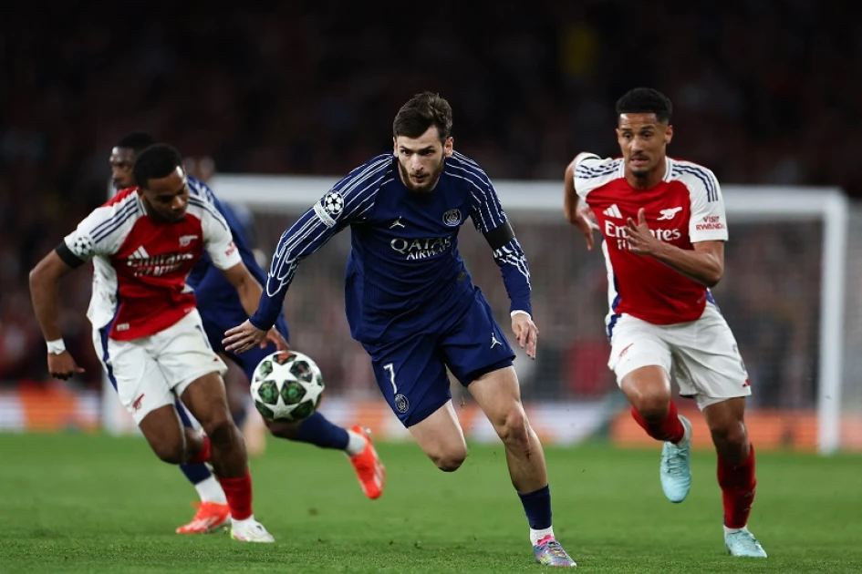 Dembele sinks Arsenal as PSG seize edge in Champions League semi-final