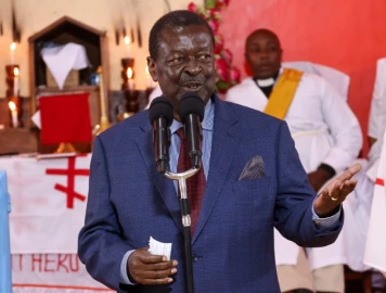 Mudavadi urges Mt Kenya to back Ruto for National Unity, development
