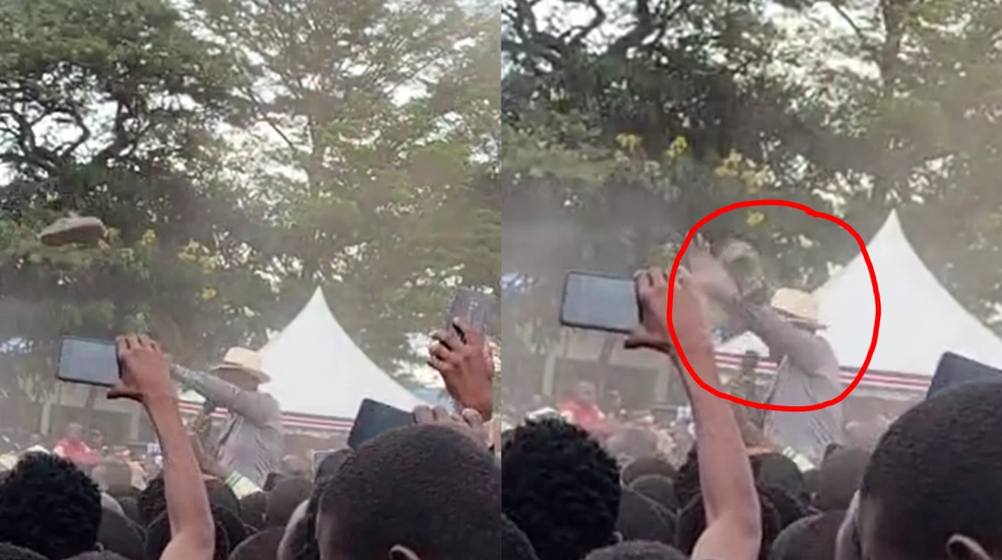 'It was a light moment!' Dennis Itumbi downplays Ruto's shoe incident