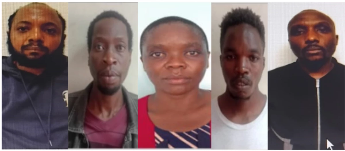 Five arrested after explosives concealed in milk boxes nabbed in Meru-bound bus