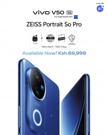 vivo V50 5G Lands in Kenya, Elevates Portrait Photography and Power Performance #AD