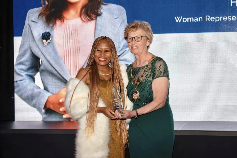 Kirinyaga Woman Rep Njeri Maina honoured in the UK