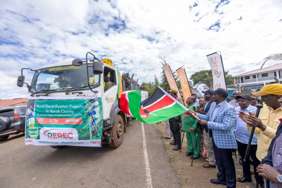 President Ruto launches Ksh.2.5 billion electrification project in Narok County