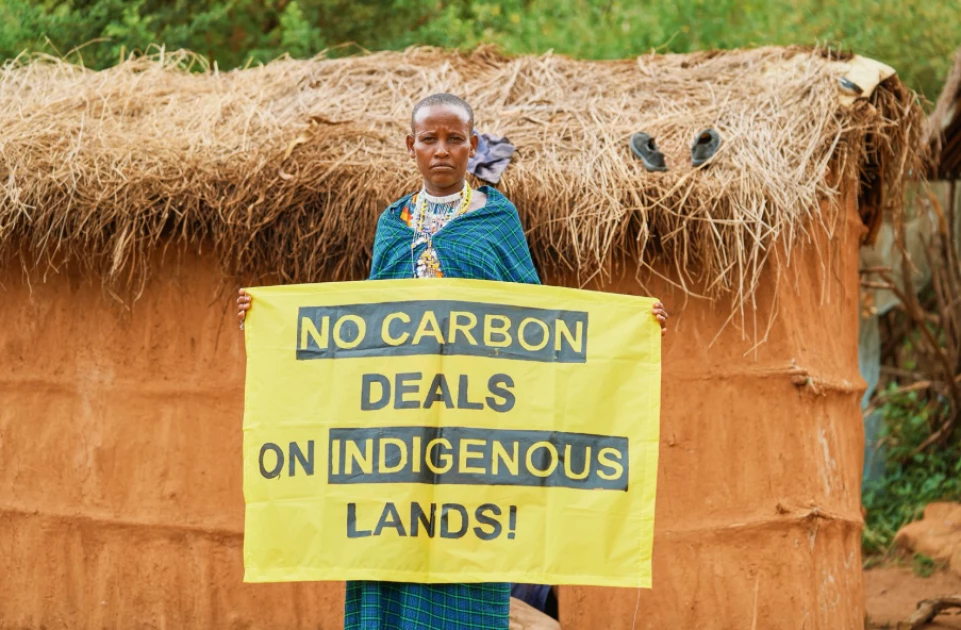Kajiado community fights back against carbon offset land grabs Kajiado community fights back against carbon offset land grabs