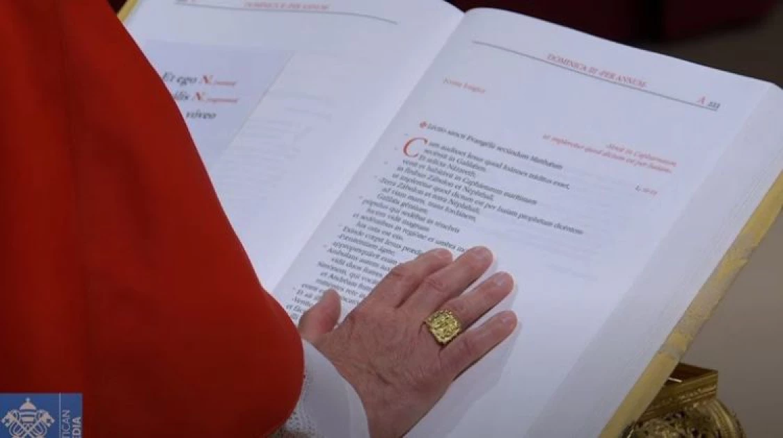 The cardinals take the oath following the instructions of Pope John Paul 11, a 29-year-old document that governs the conclave process. Each cardinal recites, 