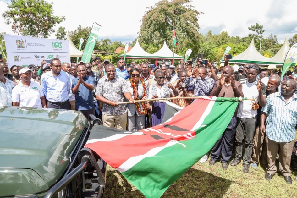 CS Mvurya breaks ground for Ksh 55million Suba-South Sports Academy
