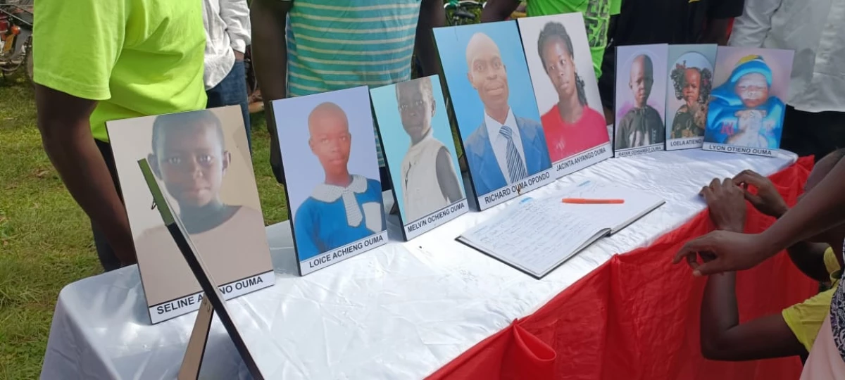 Nine family members killed in Siaya arson attack to be buried in mass grave