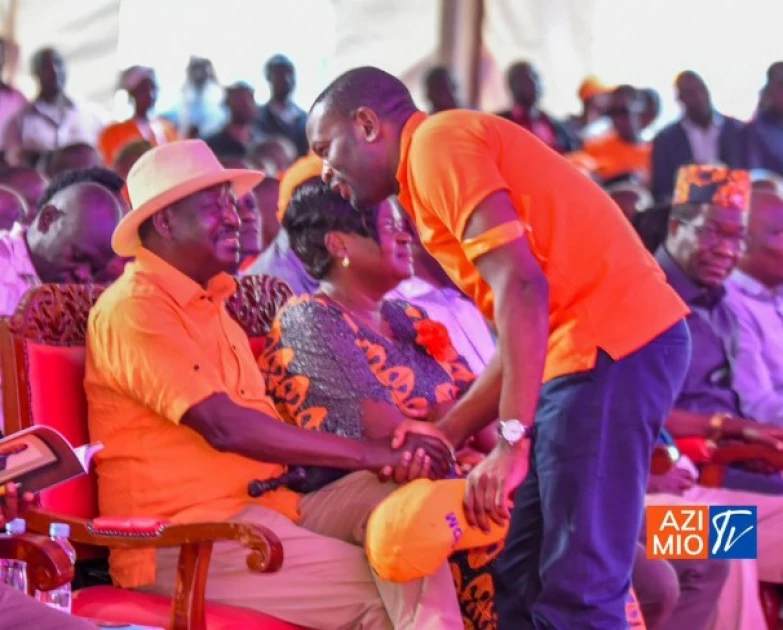 Don't be too tough - Raila advises Sifuna after 'clash' with CS Mbadi at MP Were burial Don't be too tough - Raila advises Sifuna after 'clash' with CS Mbadi at MP Were burial