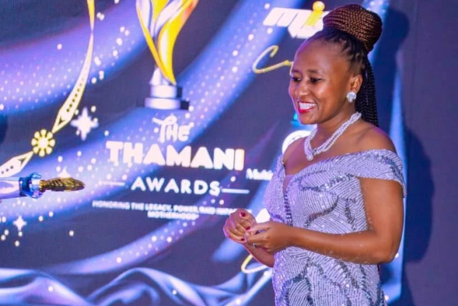 Kirinyaga Woman Rep Njeri Maina honoured with Voice of Reason Award at KCB Centre