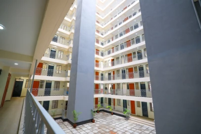 Mukuru residents wait for affordable housing keys amid heavy rains 