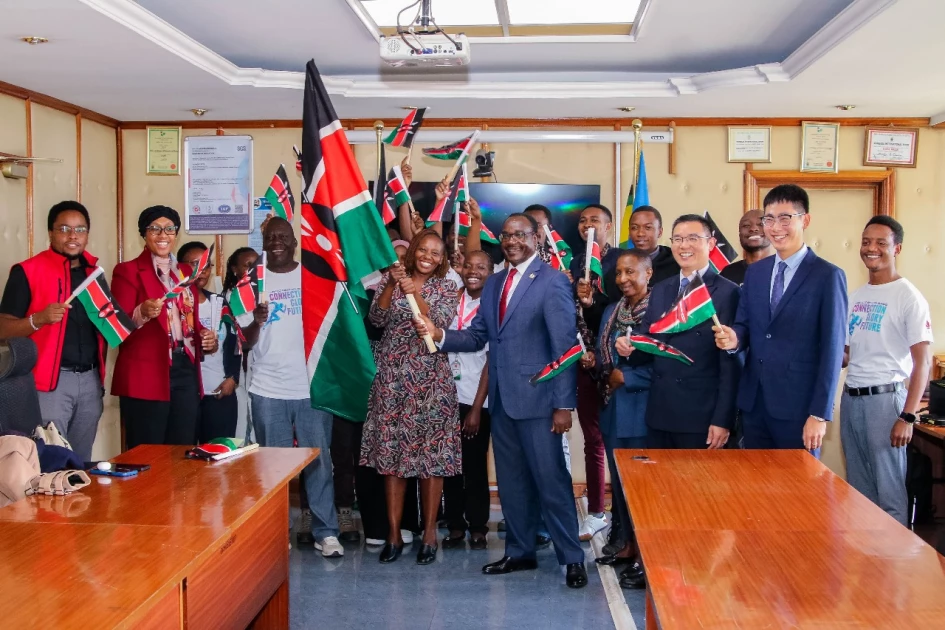 Education CS Ogamba flags off 12 Kenyan students set for global ICT competition