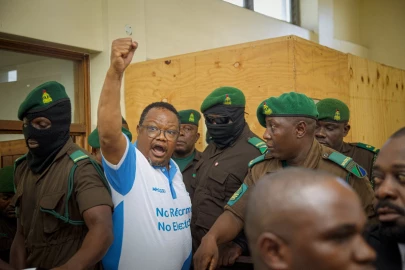 Tanzania opposition leader says treason trial is 'political' as defence starts