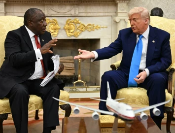 Trump confronts Ramaphosa with baseless claims of the systematic killing of white farmers