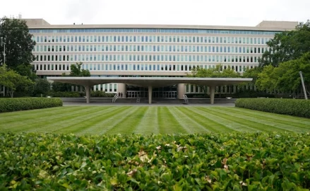 Woman detained after shooting outside CIA headquarters