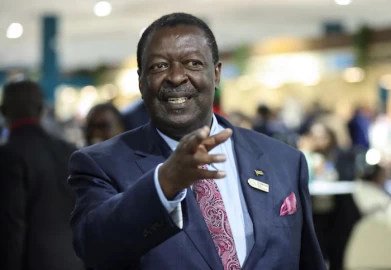Mudavadi praises Kenyan police, says they are among the most professional forces globally 