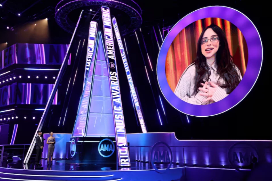Billie Eilish takes top prize at American Music Awards