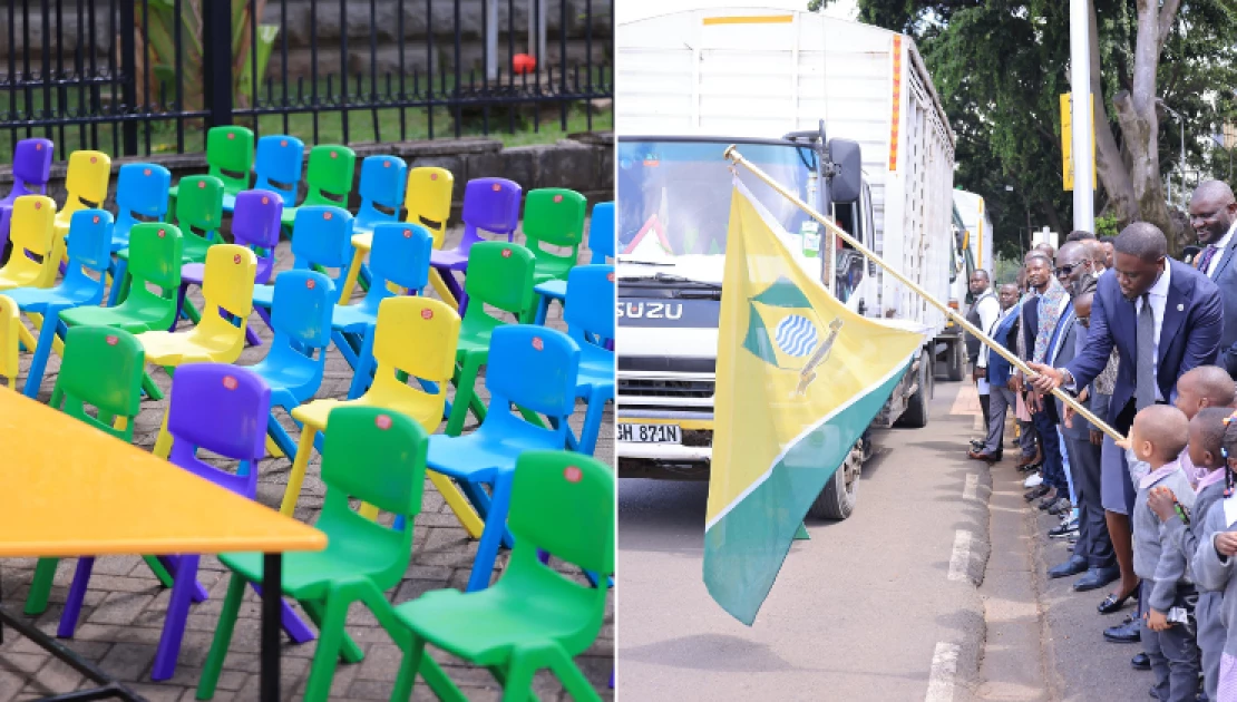 Governor Sakaja flags off distribution of over 8,000 furniture to Nairobi ECDE centres