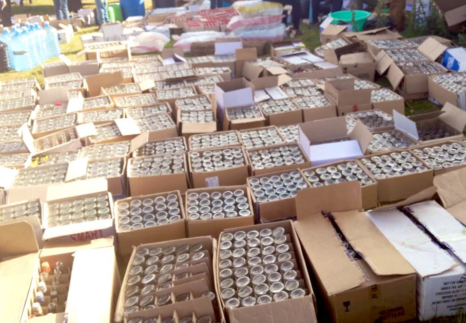 Fake liquor, KRA excise stamps seized after illicit distillery busted in Molo