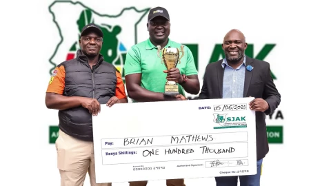 NCPB's Bryan Mathews bags SJAK May award after historic handball four-peat