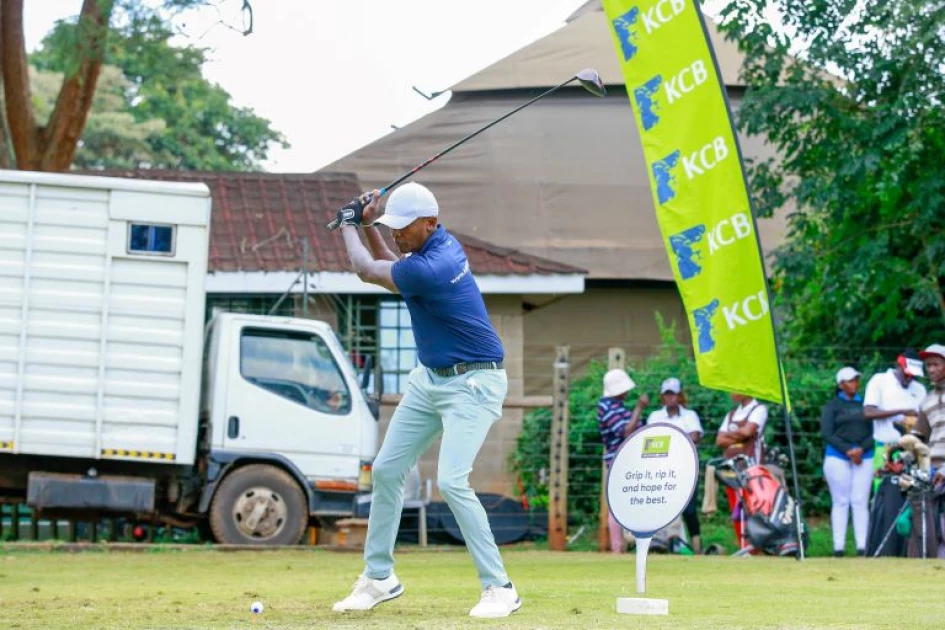  Kimani leads team to victory at KCB Golf Series