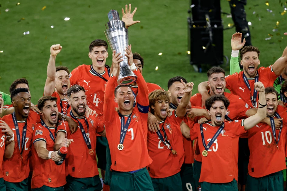 Nations League victors Portugal toast Ronaldo's 'winner mentality'