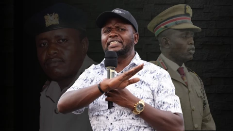 Governor George Natembeya unfiltered: Handcuffs for a political point?