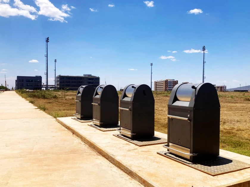 Konza Technopolis unveils pneumatic waste collection system
